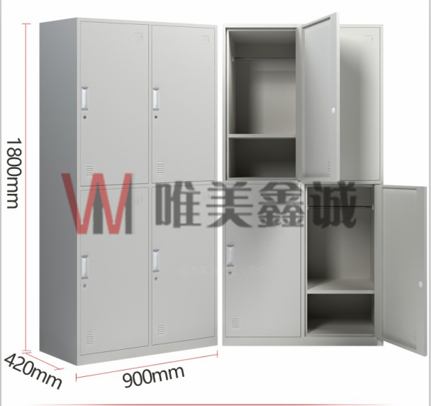 钢制四门衣柜WM-GZWJG-034