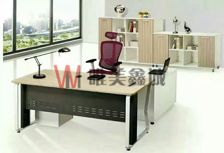 钢架办公桌WM-GJBGZ-053