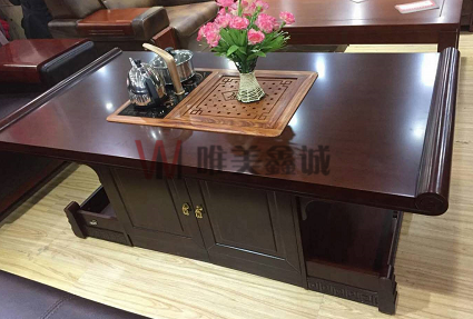 实木多功能烧水茶几WM-SHCJ-005