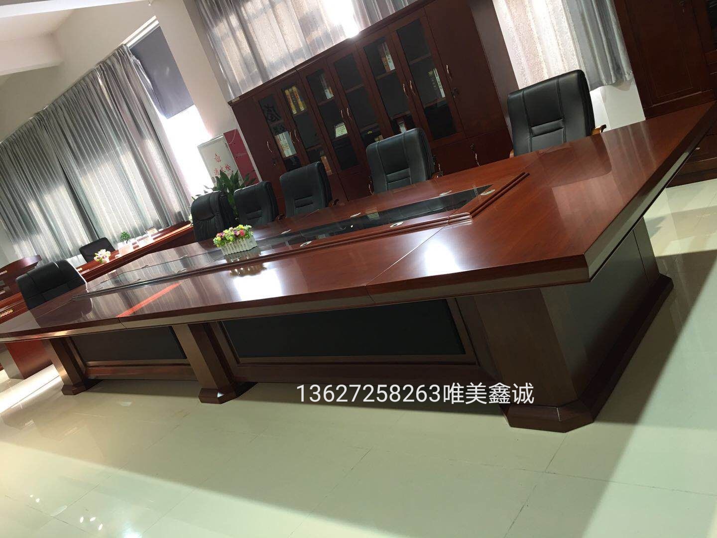 实木油漆会议桌WM-GS-4