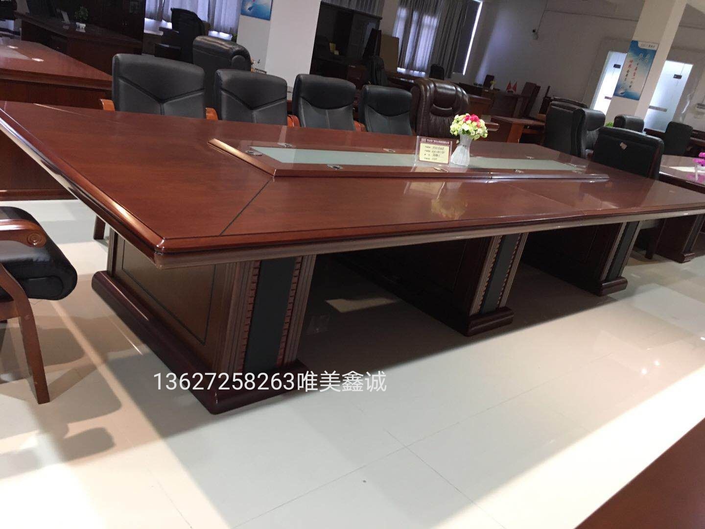 实木油漆会议桌WM-GS-5