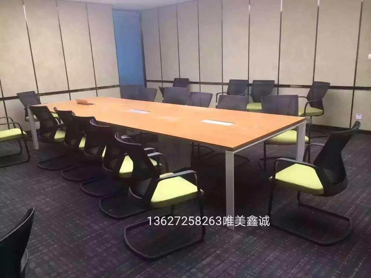 钢架会议桌WM-FLX-17