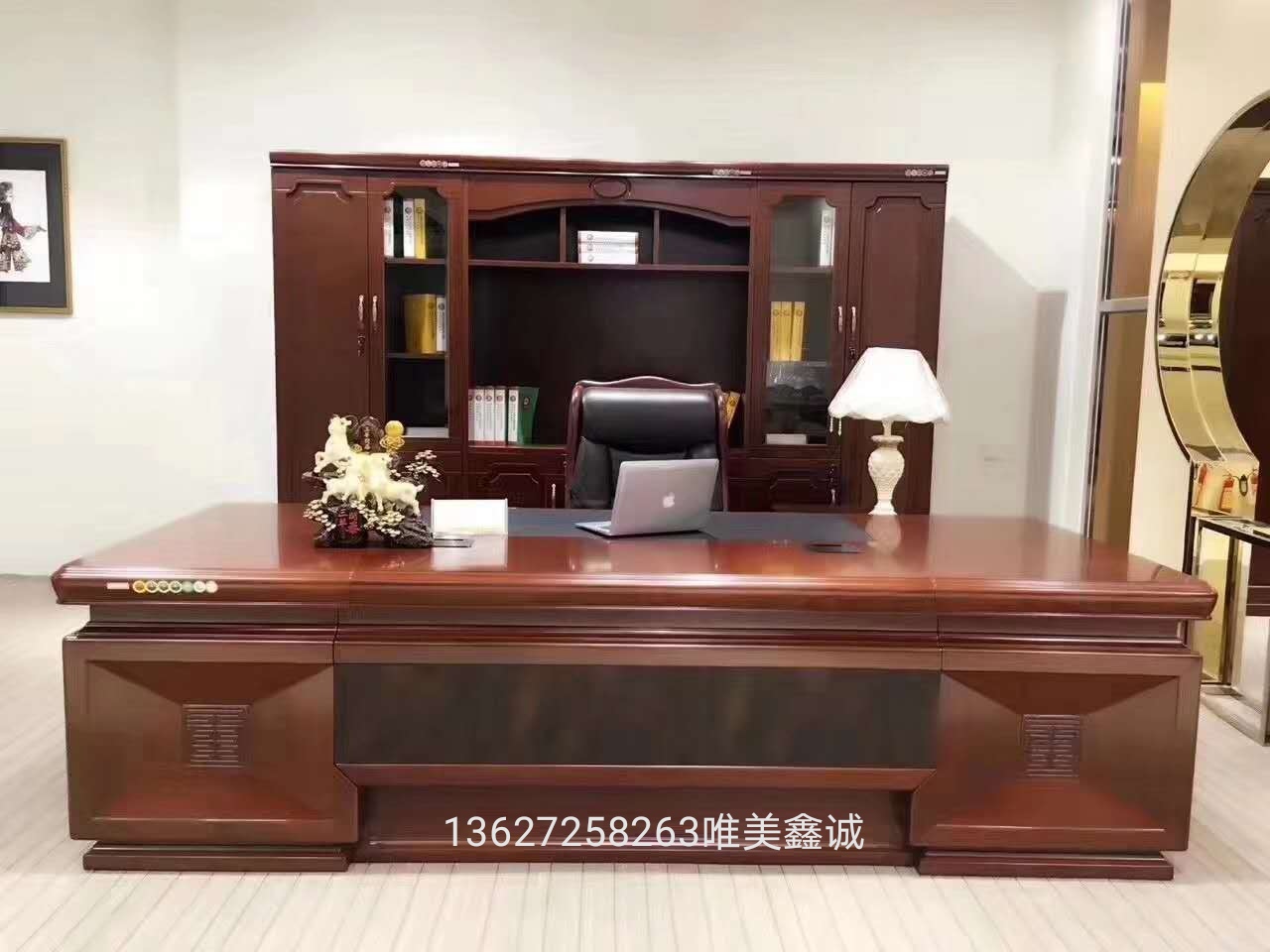 实木大班台WM-BC-2812