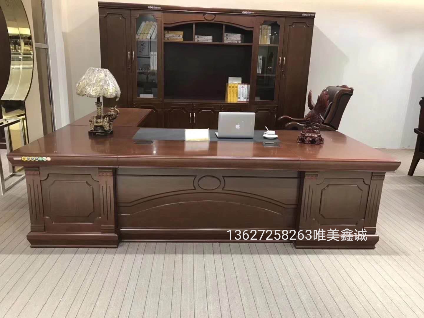 实木大班台WM-BC-2606
