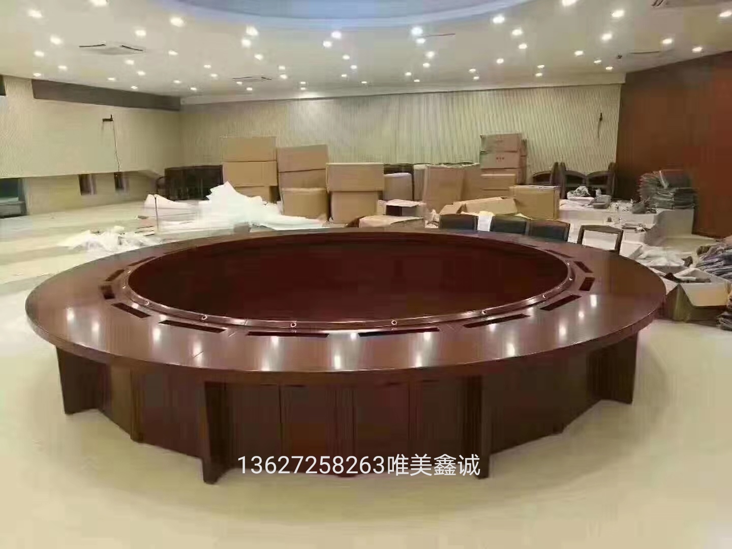 实木油漆会议桌WM-BC-015